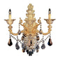 Mendelssohn 3 Light Wall Bracket – Crystal+Form Allegri Crystal Lighting