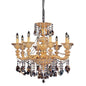 Mendelssohn 8 Light Chandelier – Crystal+Form Allegri Crystal Lighting
