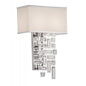 Vermeer 2 Light Wall Bracket – Crystal+Form Allegri Crystal Lighting