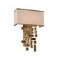 Vermeer 2 Light Wall Bracket – Crystal+Form Allegri Crystal Lighting