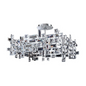 Vermeer 21 Inch Square Pendant