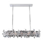 Vermeer 8 Light Island – Crystal+Form Allegri Crystal Lighting