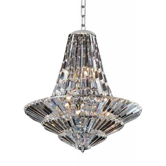 Auletta 18 Light Chandelier – Crystal+Form Allegri Crystal Lighting