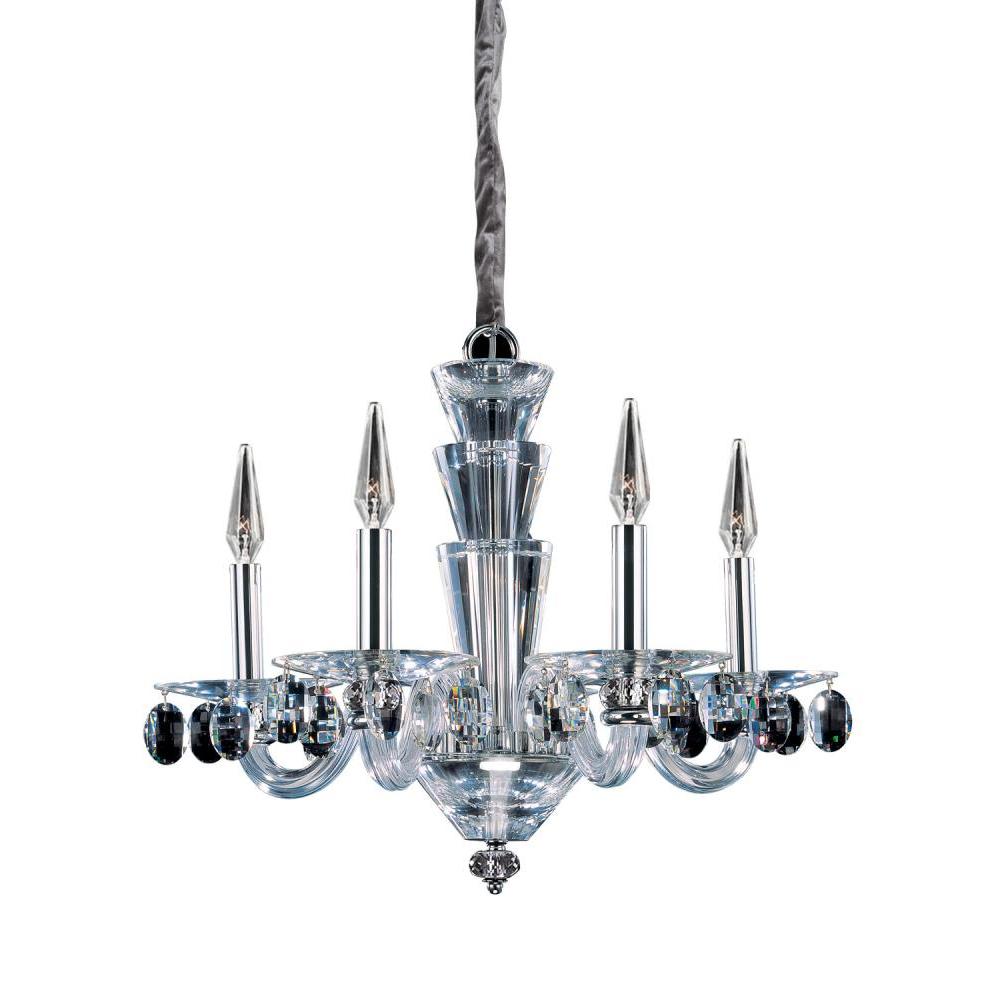 Fanshawe 5 Light Chandelier – Crystal+Form Allegri Crystal Lighting
