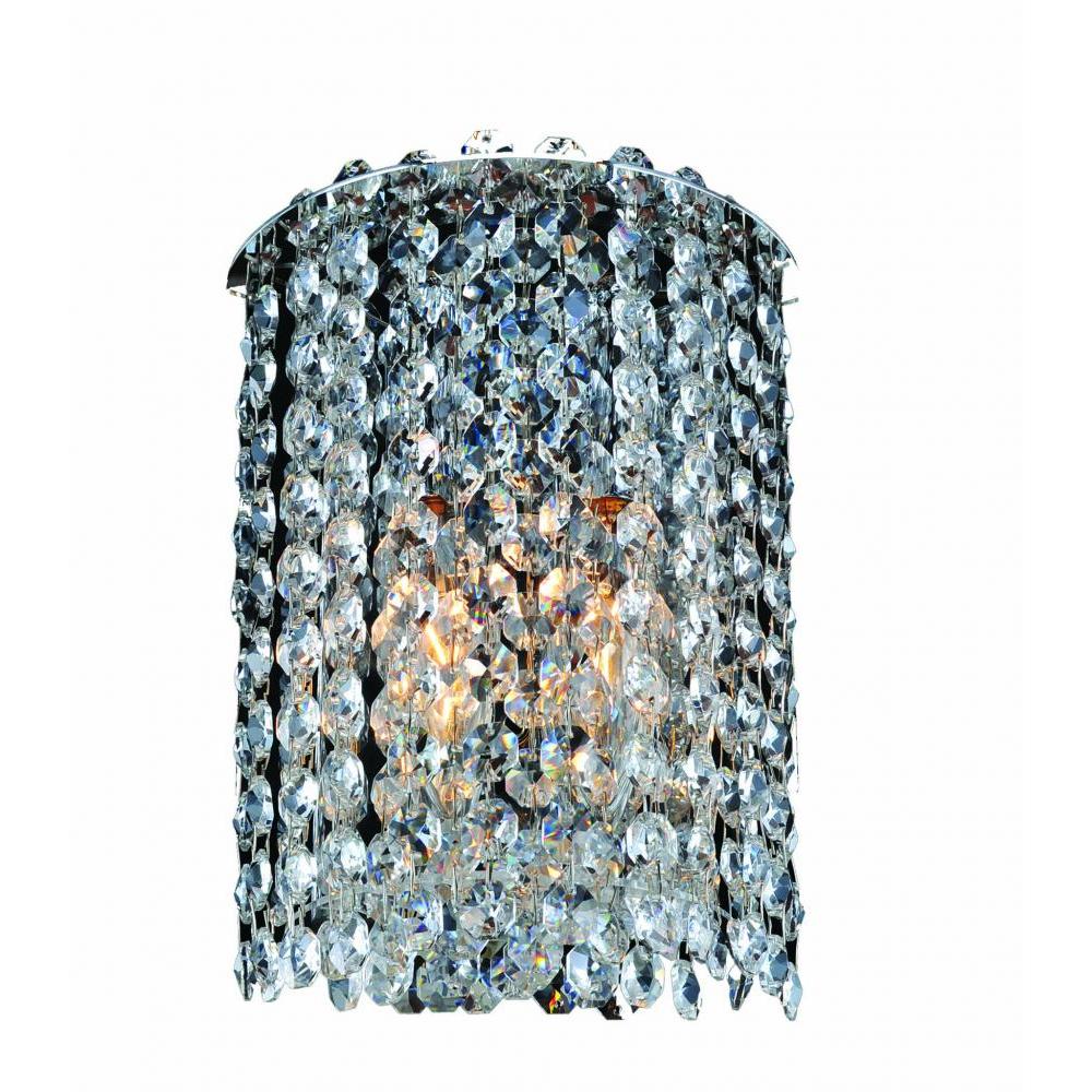 Milieu Metro 1 Light Wall Bracket – Crystal+Form Allegri Crystal Lighting