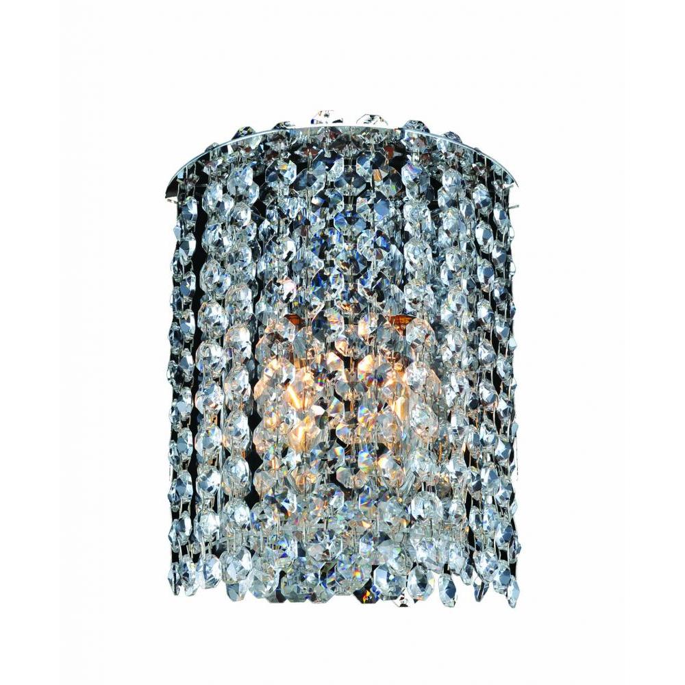 Milieu Metro 2 Light Wall Bracket – Crystal+Form Allegri Crystal Lighting