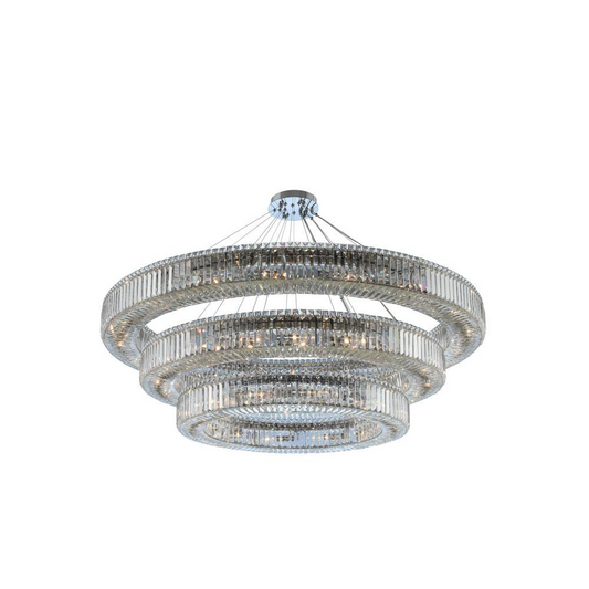 Rondelle (36 + 47 + 60) Inch 3 Tier Pendant