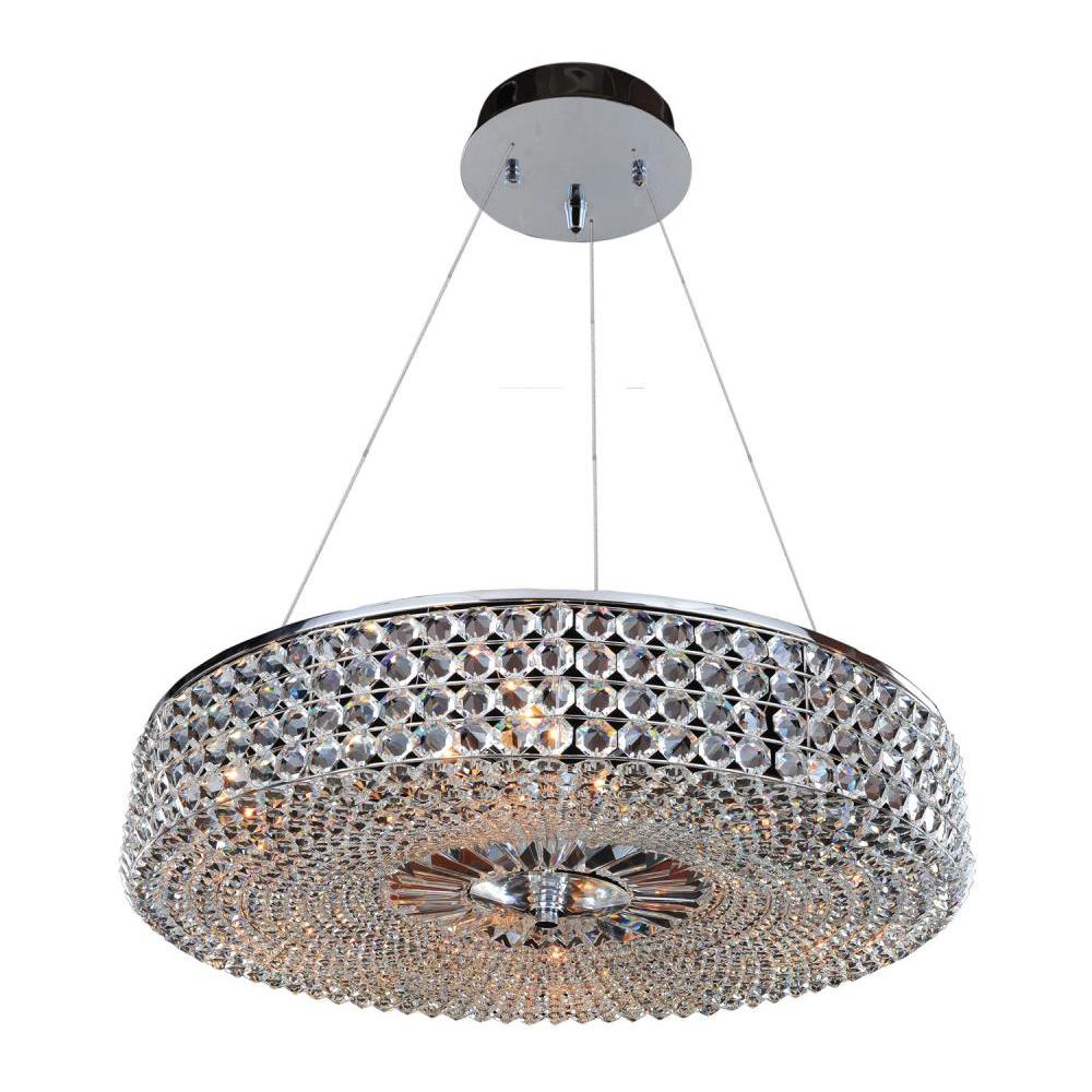 Arche 32 Inch Pendant – Crystal+Form Allegri Crystal Lighting