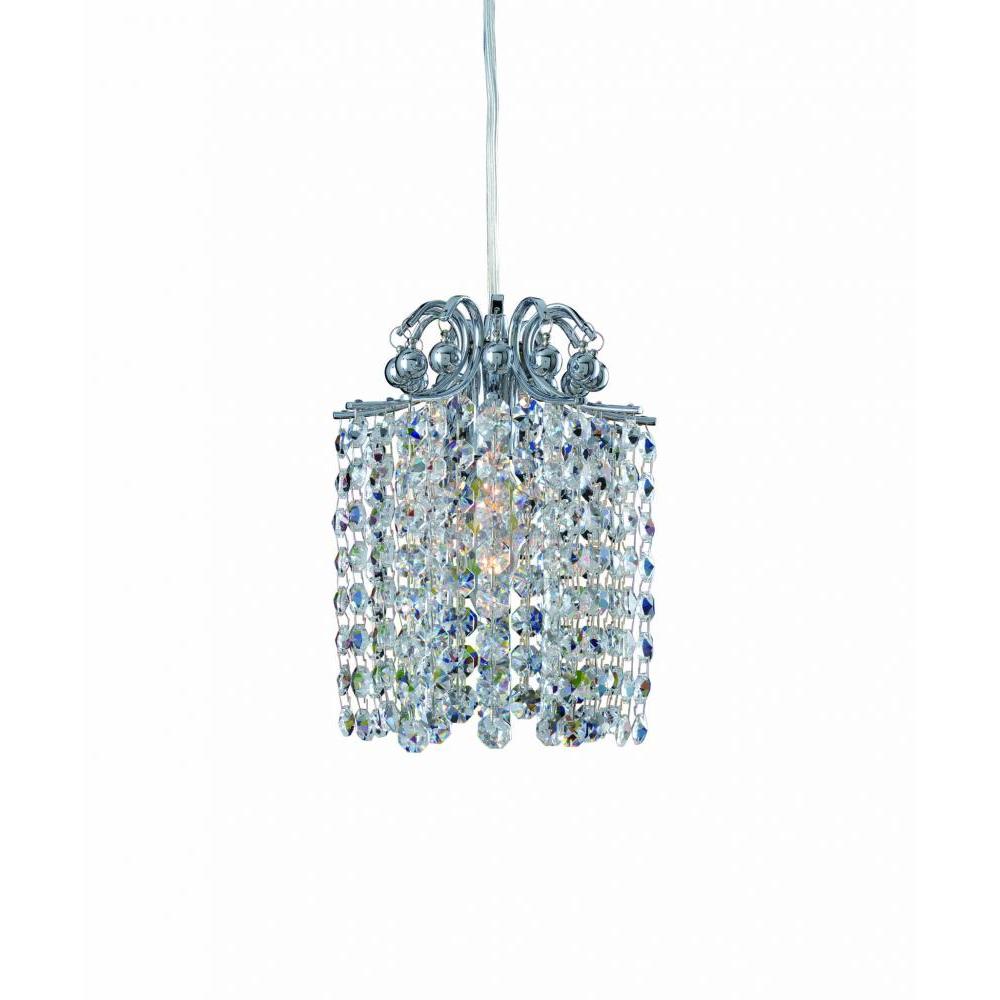 Milieu 1 Light Mini Pendant – Crystal+Form Allegri Crystal Lighting