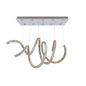 Ravina 10 Light + LED Convertible Pendant - Flush Mount – Crystal+Form Allegri Crystal Lighting