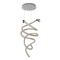 Ravina 7 Light + LED Convertible Chandelier - Flush Mount – Crystal+Form Allegri Crystal Lighting