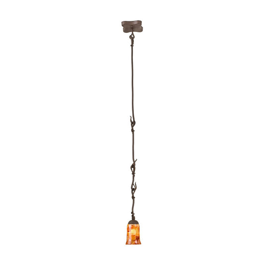 Vine 5.5-in 1 Light Bark Pendant