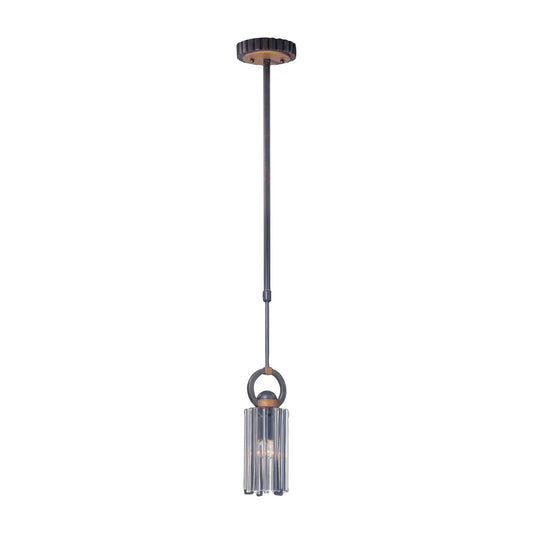 Foster 5.5-in 1 Light Socket Grecian Bronze Pendant