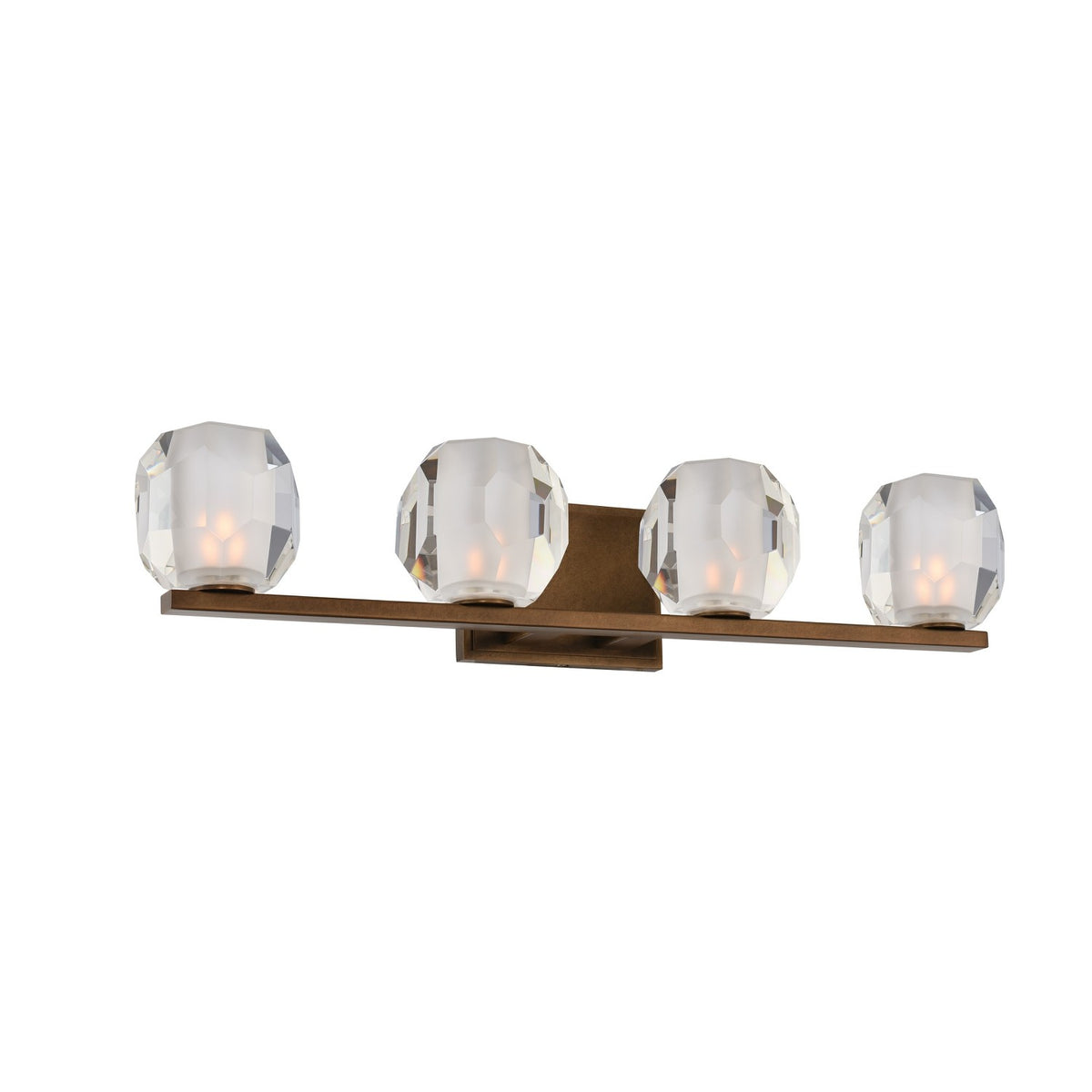 Regent 25-in 4 Light Socket Vintage Bronze Vanity Light