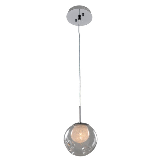 Meteor 6-in 1 Light Socket Polished Chrome Pendant