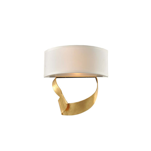 Avalon 12-in 2 Light Socket Roman Gold Wall Sconce