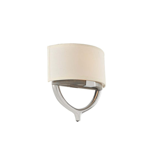 Bombay 12.5-in 2 Light Socket Polished Chrome Wall Sconce