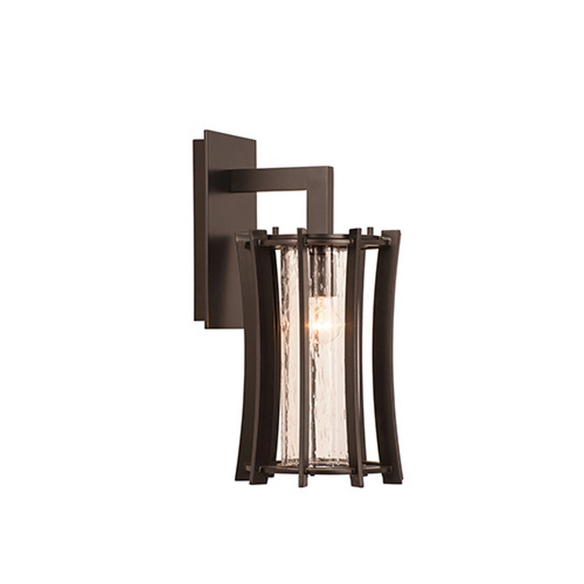 Ronan 17.5-in 1 Light Socket Bronze Dusk Outdoor Wall Sconce