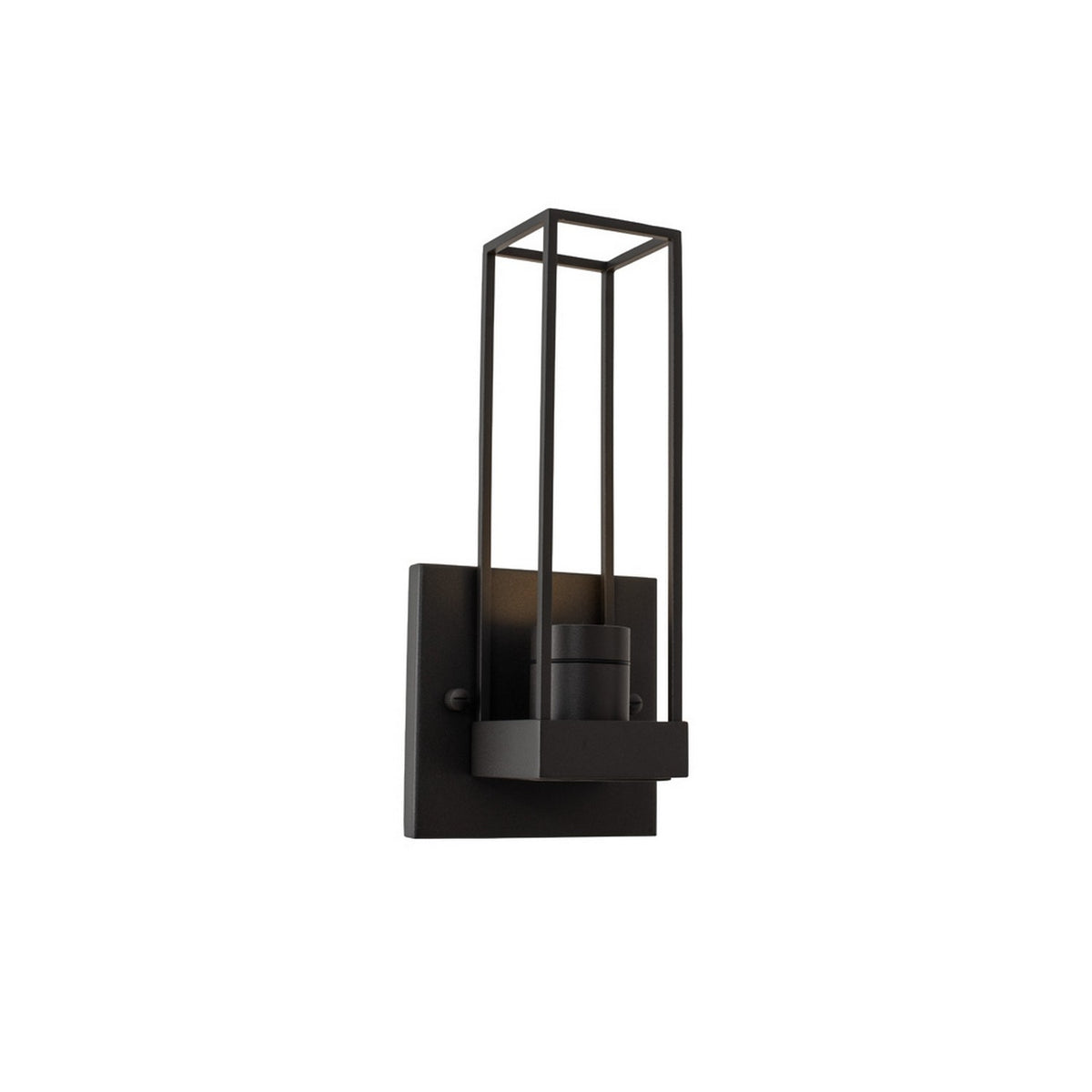 Eames 11-in 1 Light LED Matte Black Outdoor Wall Sconce