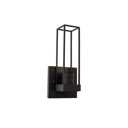Eames 11-in 1 Light LED Matte Black Outdoor Wall Sconce