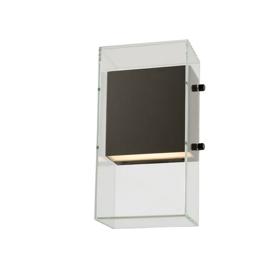 Aria 10-in 1 Light LED Matte Black Wall Sconce