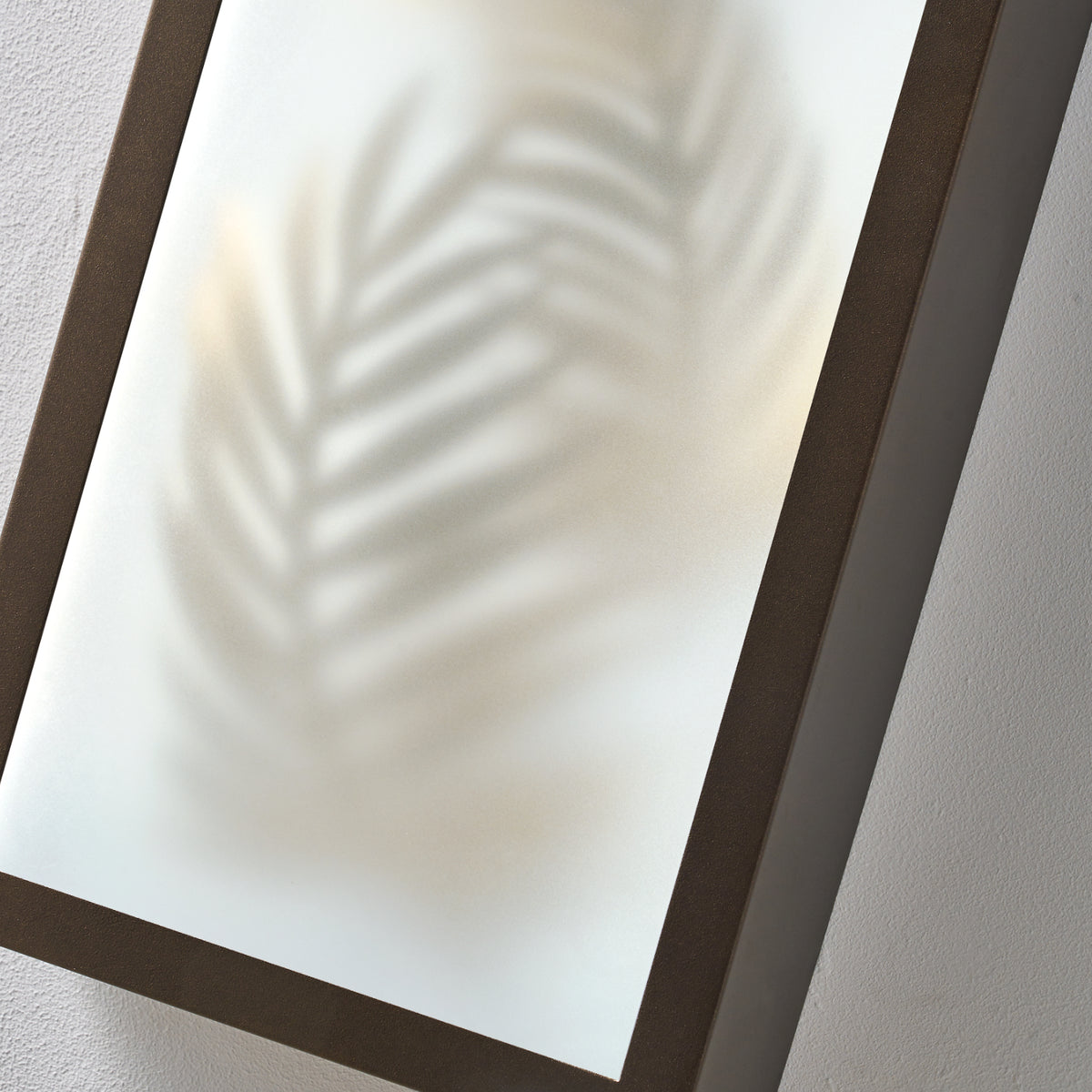 Folium 24-in 1 Light LED Bronze Outdoor Wall Sconce
