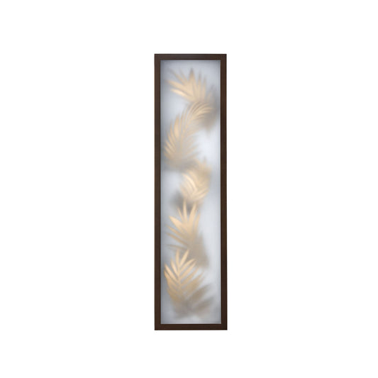 Folium 34-in 1 Light LED Bronze Outdoor Wall Sconce