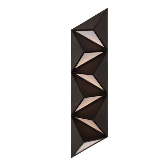 Delta 25-in 1 Light LED Bronze Outdoor Wall Sconce