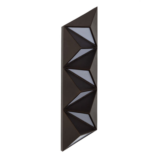 Delta 25-in 1 Light LED Bronze Outdoor Wall Sconce