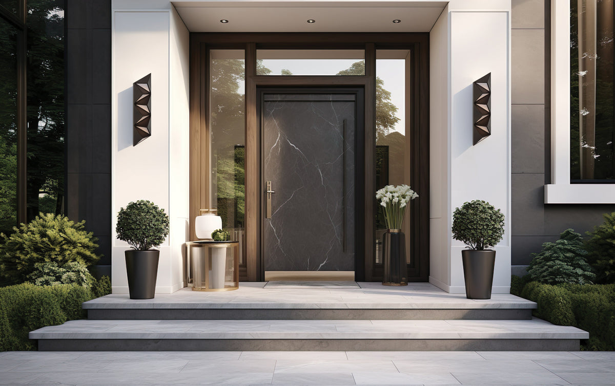 Delta 25-in 1 Light LED Bronze Outdoor Wall Sconce