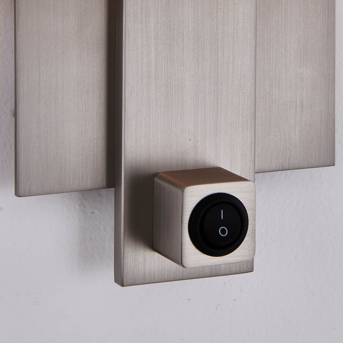 Espille 10-in 1 Light Socket Satin Nickel Wall Sconce