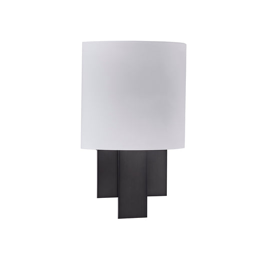 Espille 12.25-in 1 Light Socket Satin Black Nickel Wall Sconce