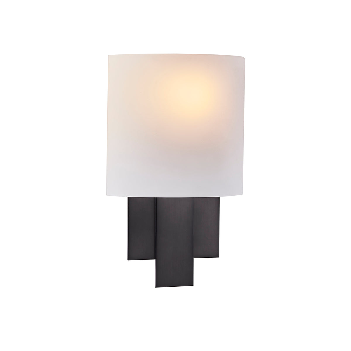 Espille 12.25-in 1 Light Socket Satin Black Nickel Wall Sconce