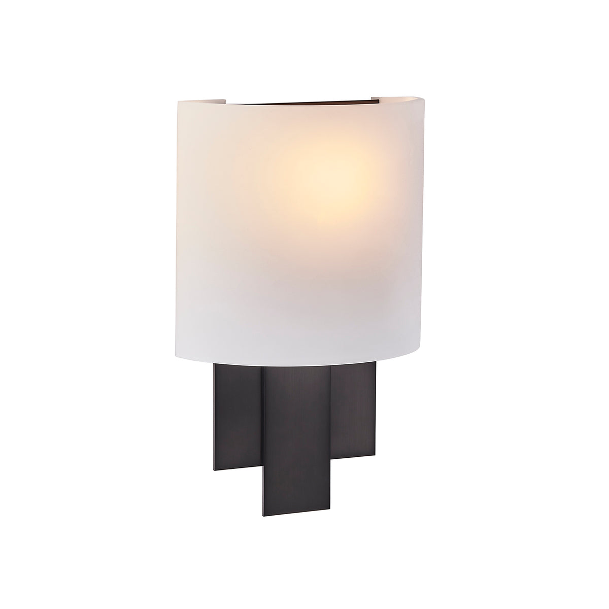 Espille 12.25-in 1 Light Socket Satin Black Nickel Wall Sconce