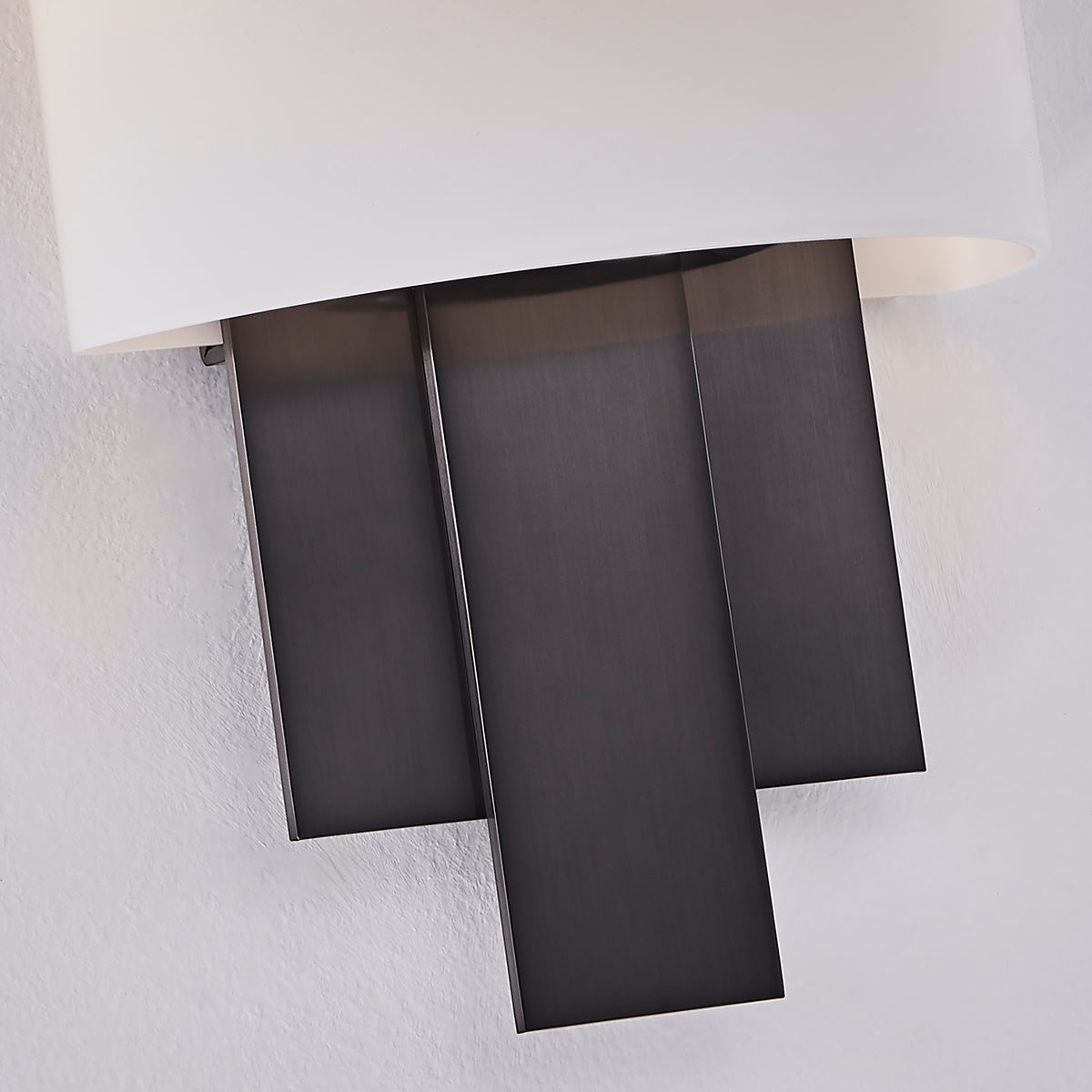 Espille 12.25-in 1 Light Socket Satin Black Nickel Wall Sconce