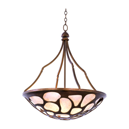 Gramercy 27-in 5 Light Socket Copper Patina Pendant