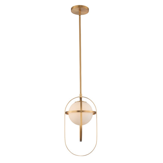 Lennox 9-in 1 Light New Brass Pendant