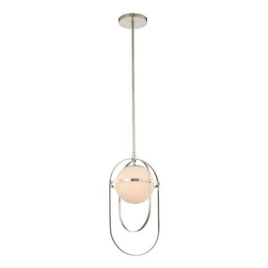 Lennox 9-in 1 Light Polished Nickel Pendant