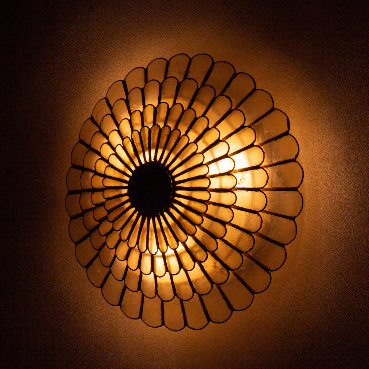 Samal 14-in 3 Light Socket Oxidized Gold Leaf Convertible Wall Sconce
