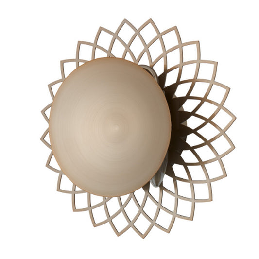 Helia 11-in 2 Light Socket Brushed Champagne Gold Wall Sconce