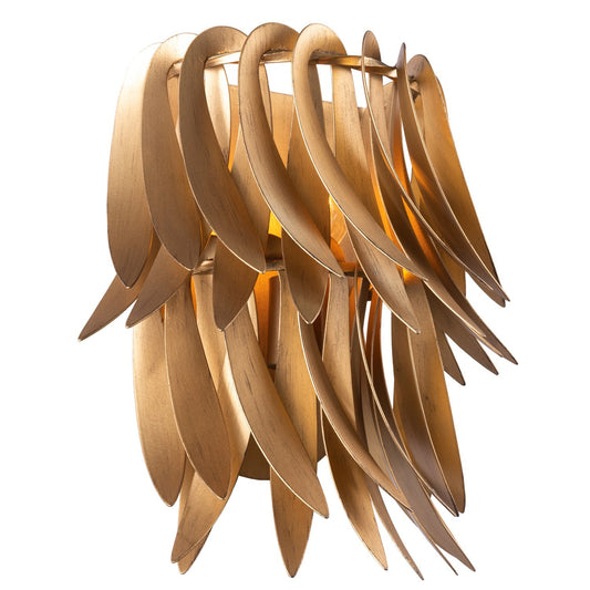 Grace 14-in 1 Light Socket New Gold Wall Sconce