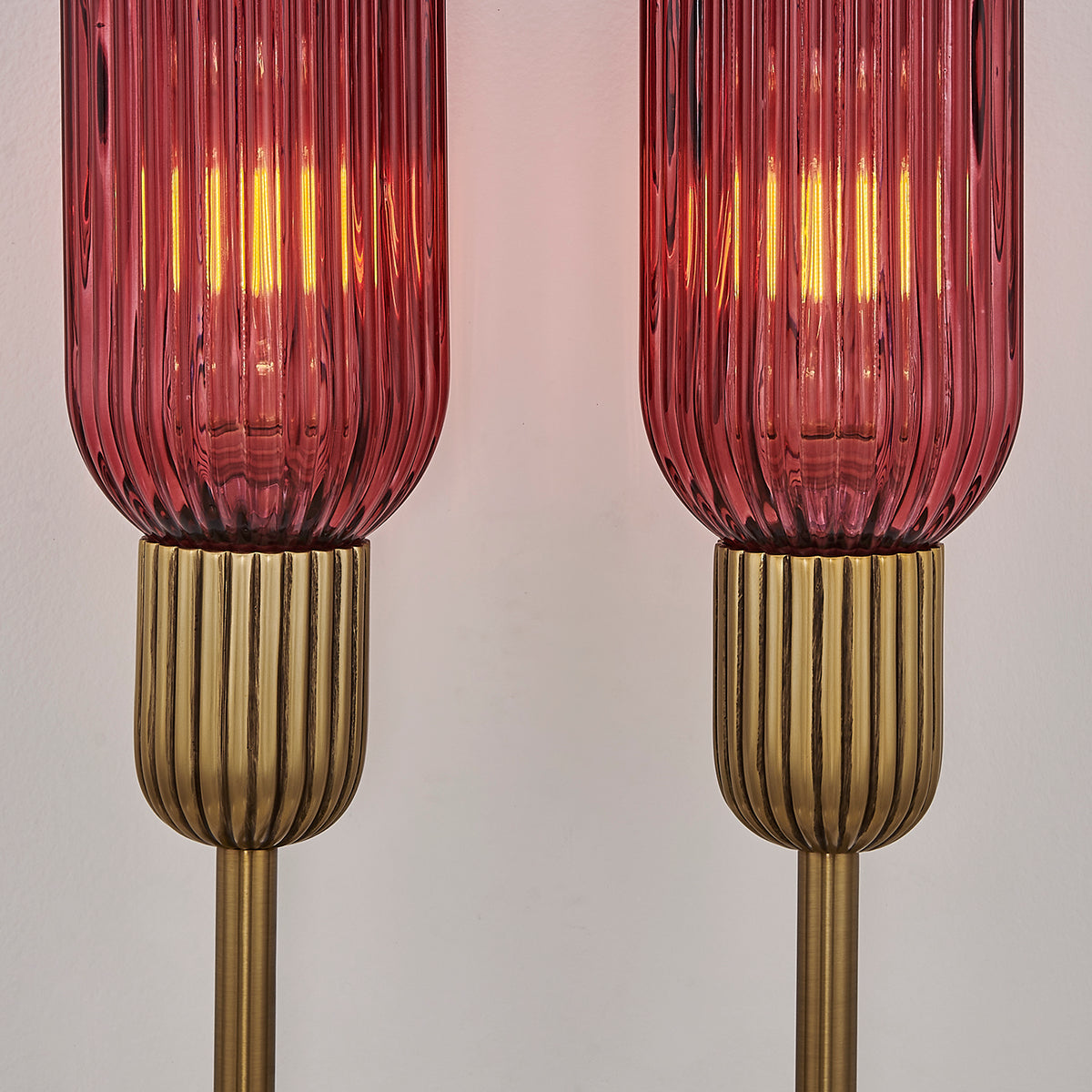 Verde 10-in 2 Light Socket Satin Brass Wall Sconce