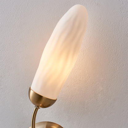 Crest 26-in 2 Light Socket Winter Brass Wall Sconce