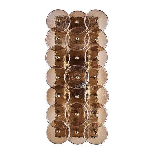 Hortensia 18.5-in 4 Light Socket Polished Winter Brass Wall Sconce