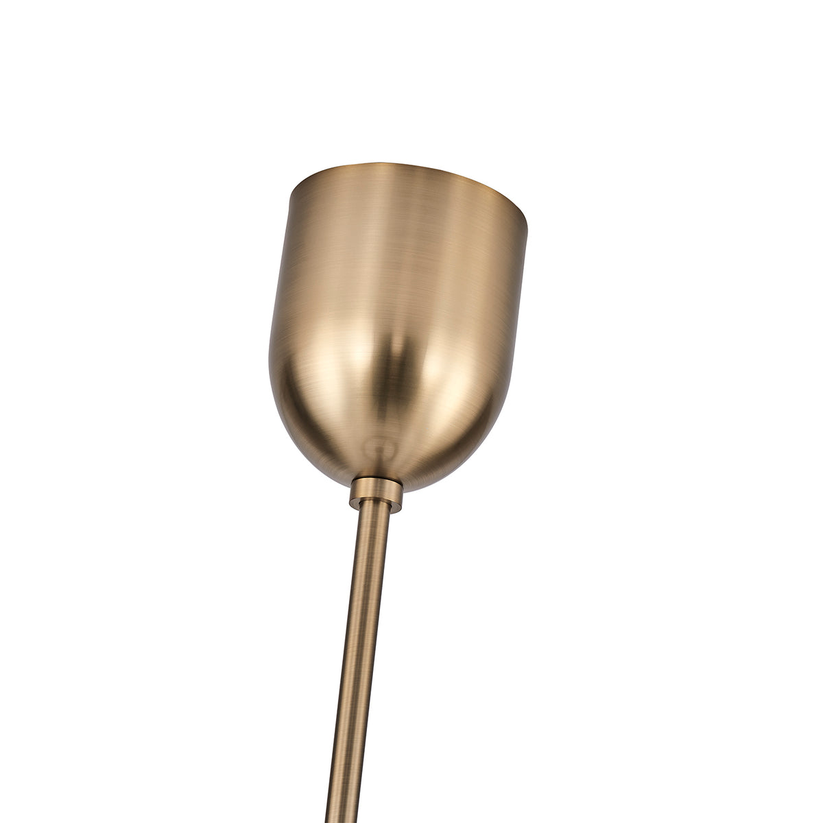 Cocoon 28-in 9 Light Socket Winter Brass Chandelier