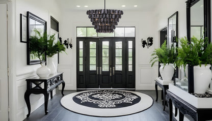 Uroko 34-in 14 Light Socket Black Nickel Chandelier