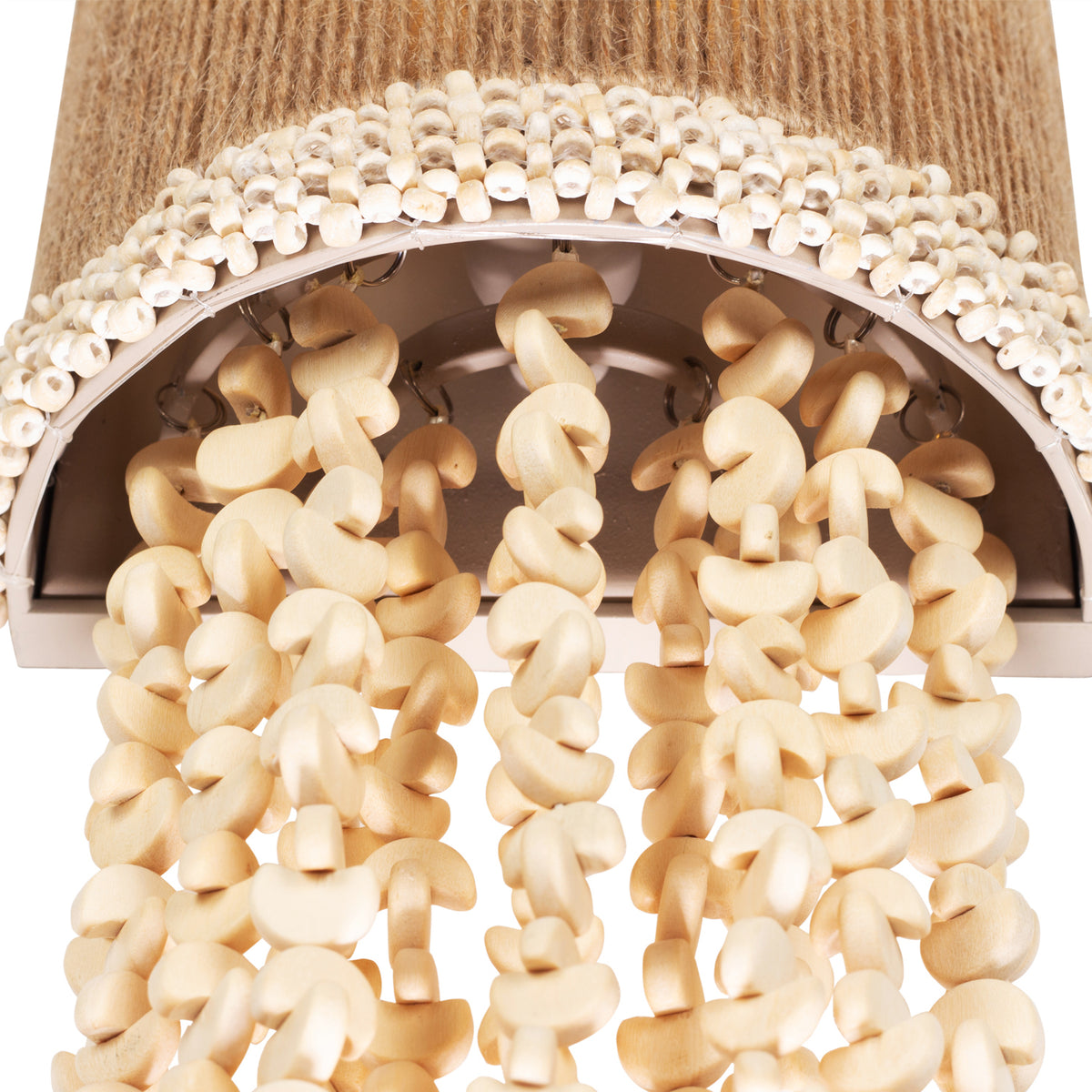 Naturale 14.5-in 1 Light Socket Jute Wall Sconce