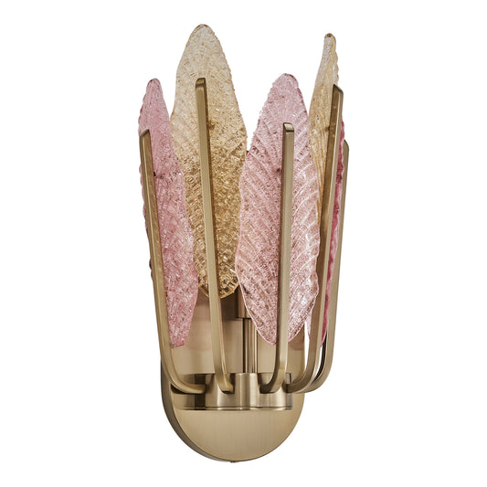 Autumna 14.5-in 1 Light Socket Brushed Champagne Gold Wall Sconce