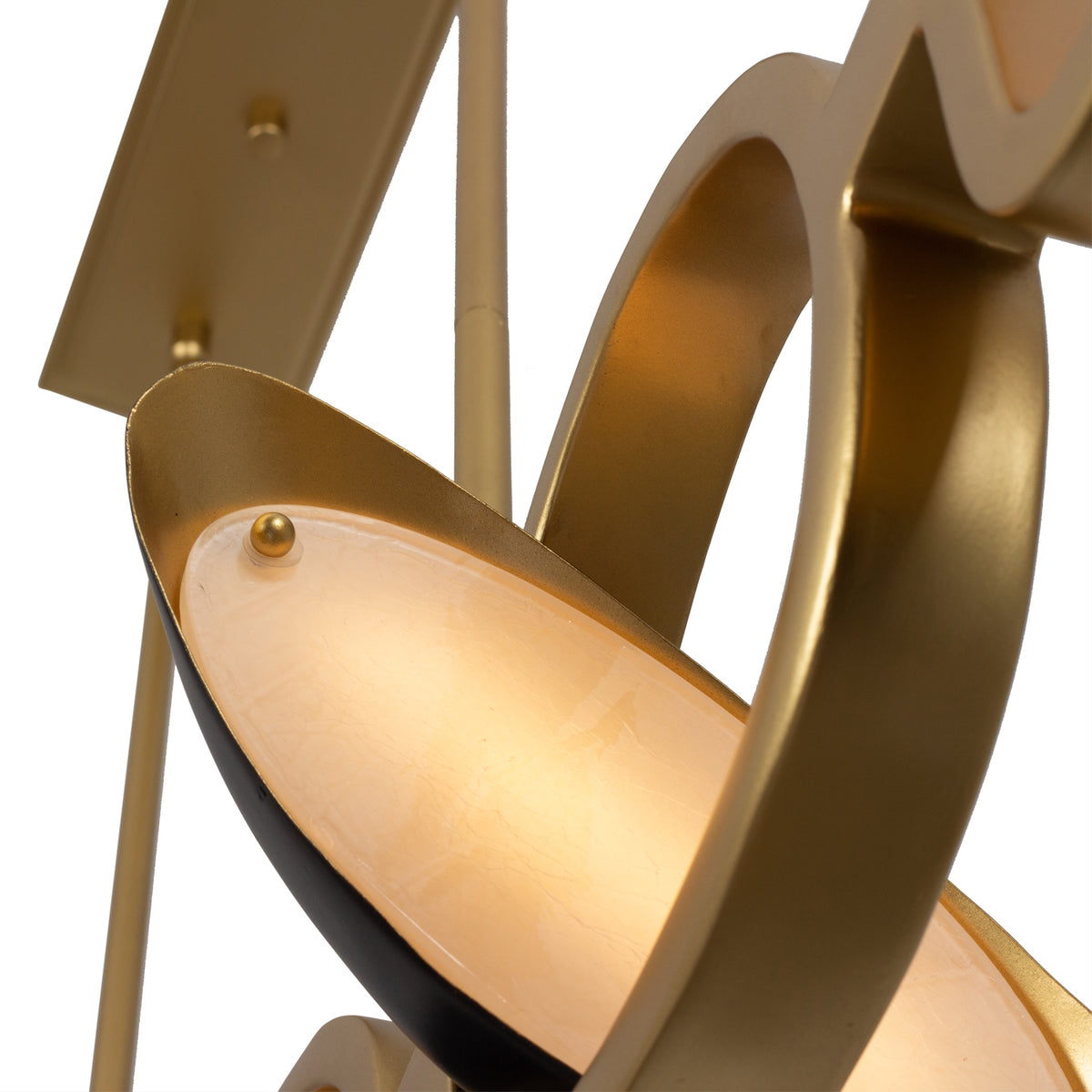 Onyx 60-in 6 Light LED Brushed Gold/Satin Bronze Linear Pendant