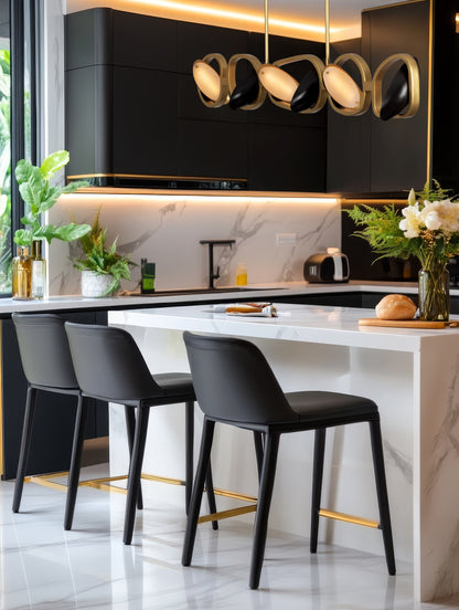 Onyx 60-in 6 Light LED Brushed Gold/Satin Bronze Linear Pendant